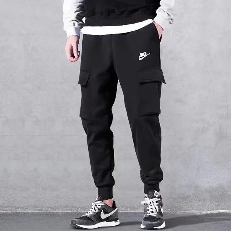 Nike/耐克男子秋冬加绒工装针织机能风柔软舒适长裤卫裤CD3130