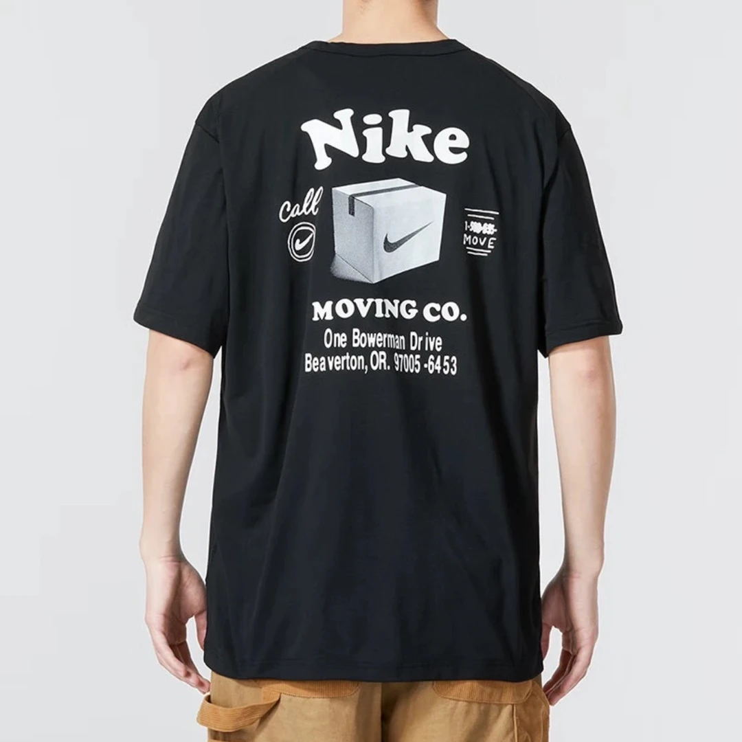 耐克/Nike DRI-Fit夏季高端速干防紫外线运动跑步透气短袖DX0907