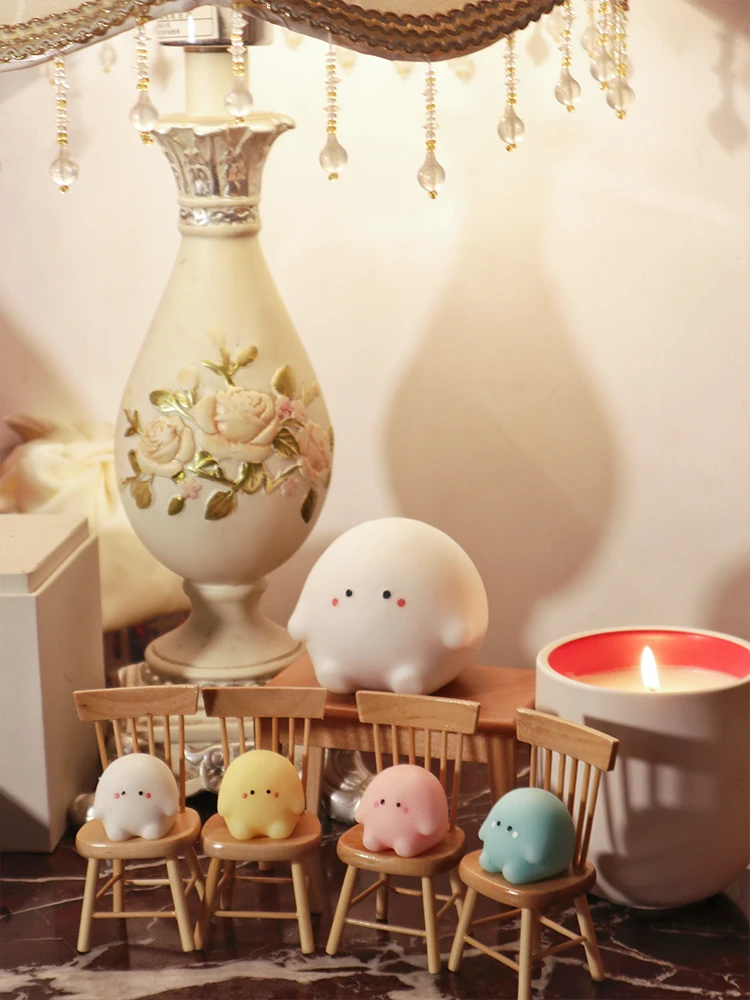 辛安小治愈系彩色团子解压可爱捏捏