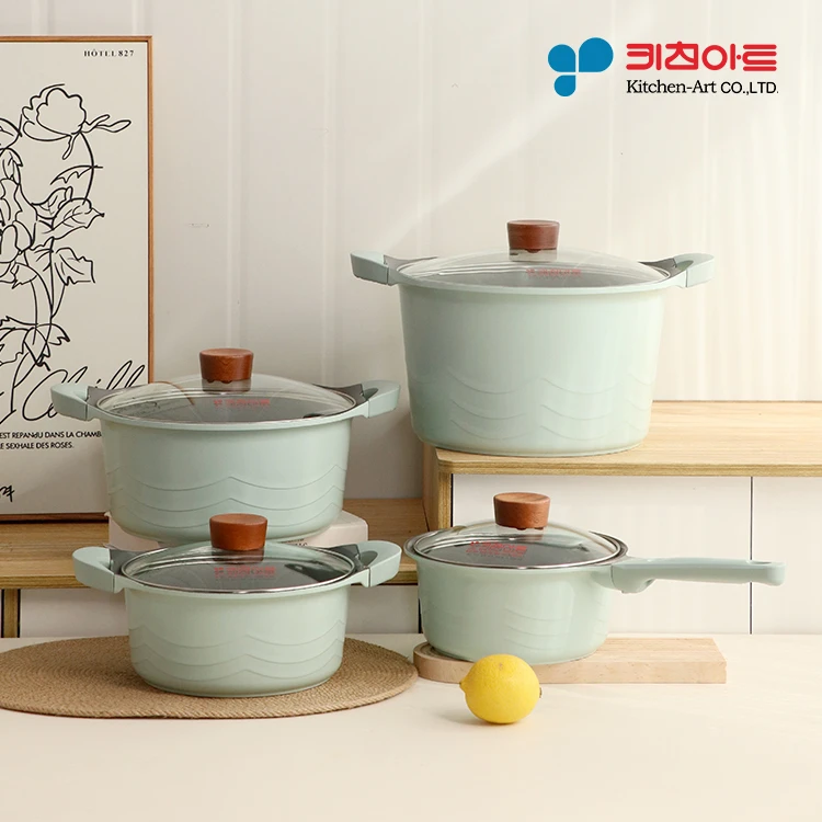 韩国进口汤锅加深陶瓷汤锅炖锅煮锅燃气电磁炉通用防烫双耳