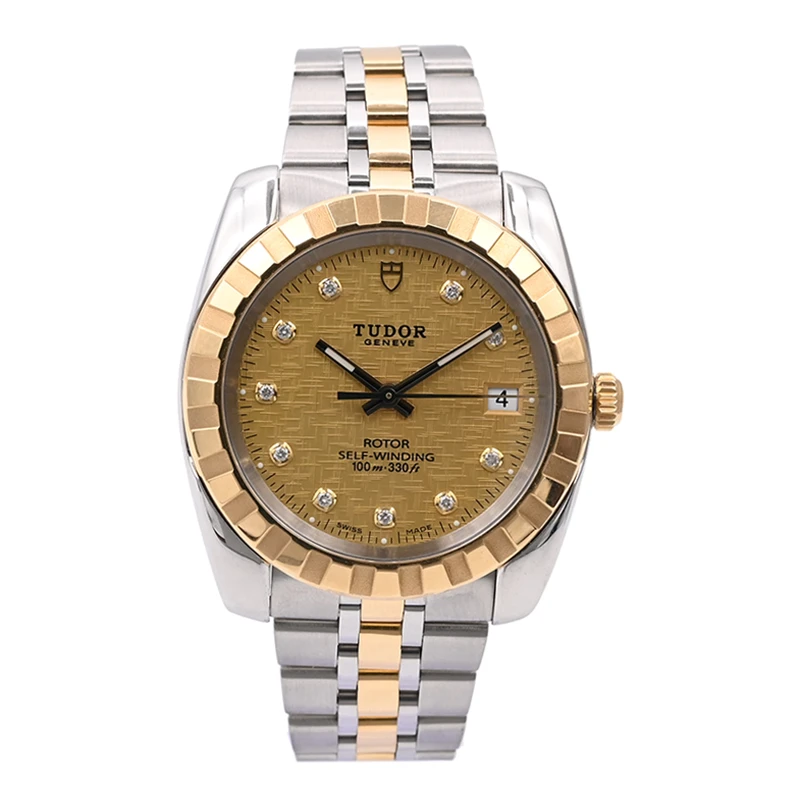 95新 TUDOR/帝舵 经典21013-0010/单表/自动机械/38mm