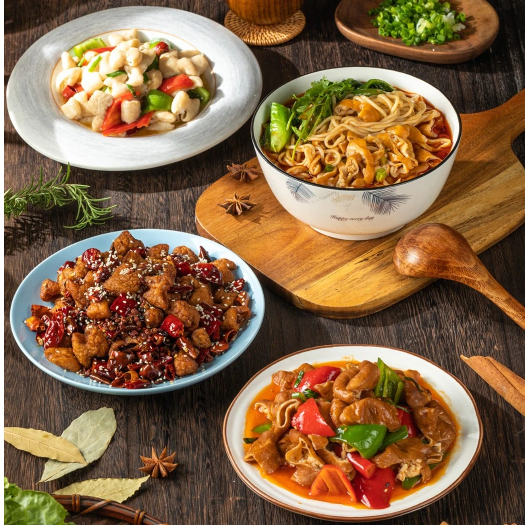 【谢谢你来了专属】速食达白水大肠200g*5袋+红烧肥肠500g*2袋