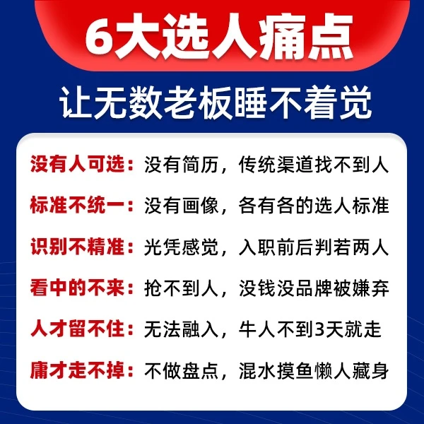 精准选人 提升企业利润的关键【含纸质书籍+电子工具包】
