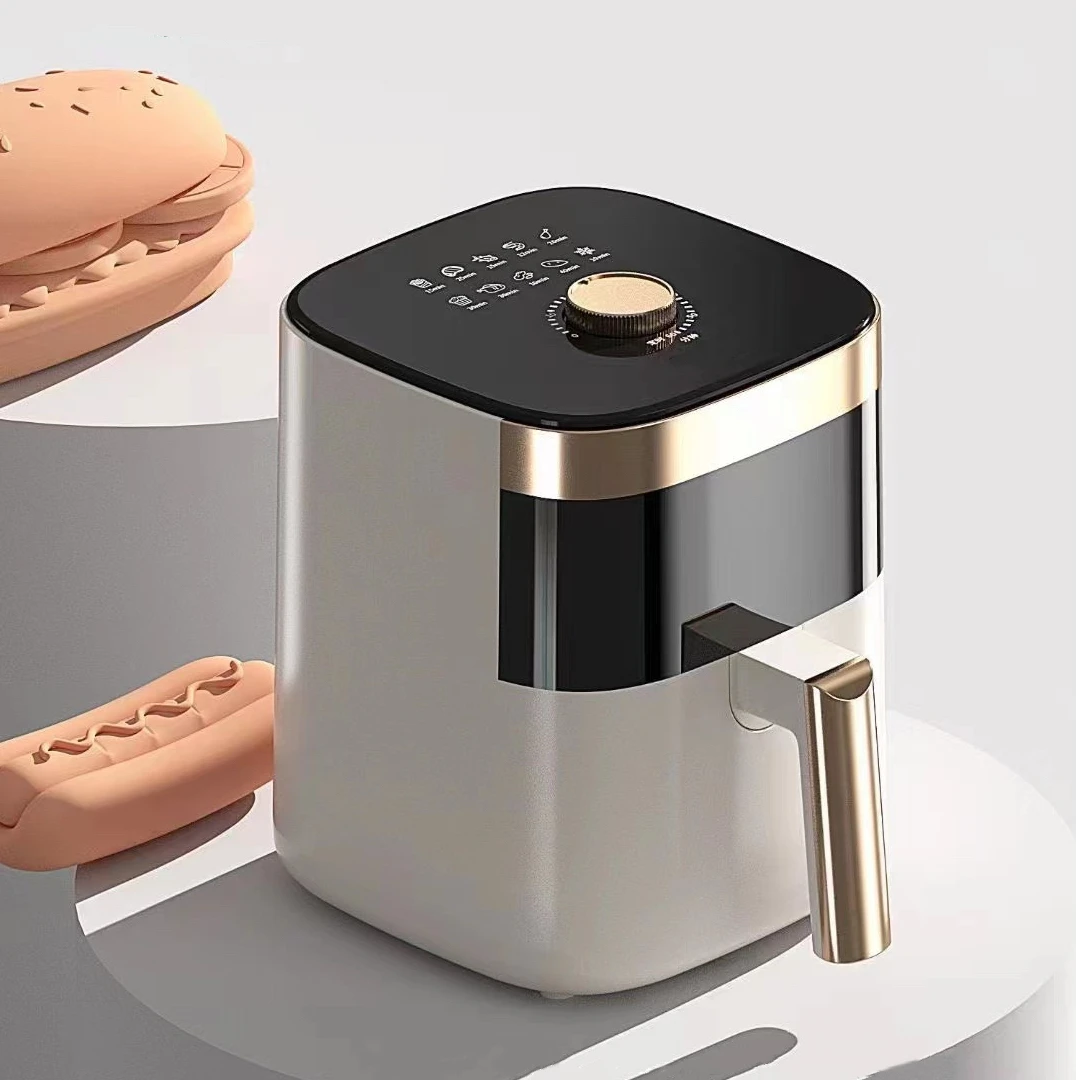 智能多功能家用大容量防干烧一体电炸锅空气炸锅