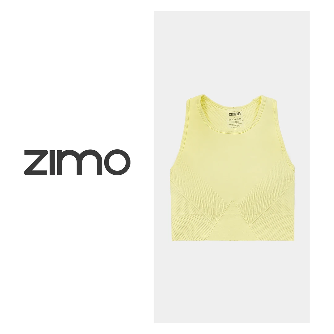 多组织背心式文胸浅全色WFWX011-zimo-健身服瑜伽裤外穿