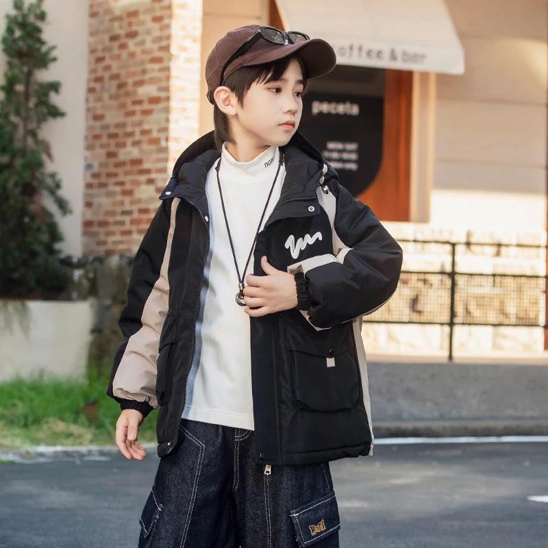 儿童冲锋衣三防面料男女宝宝同款秋冬季外穿9917