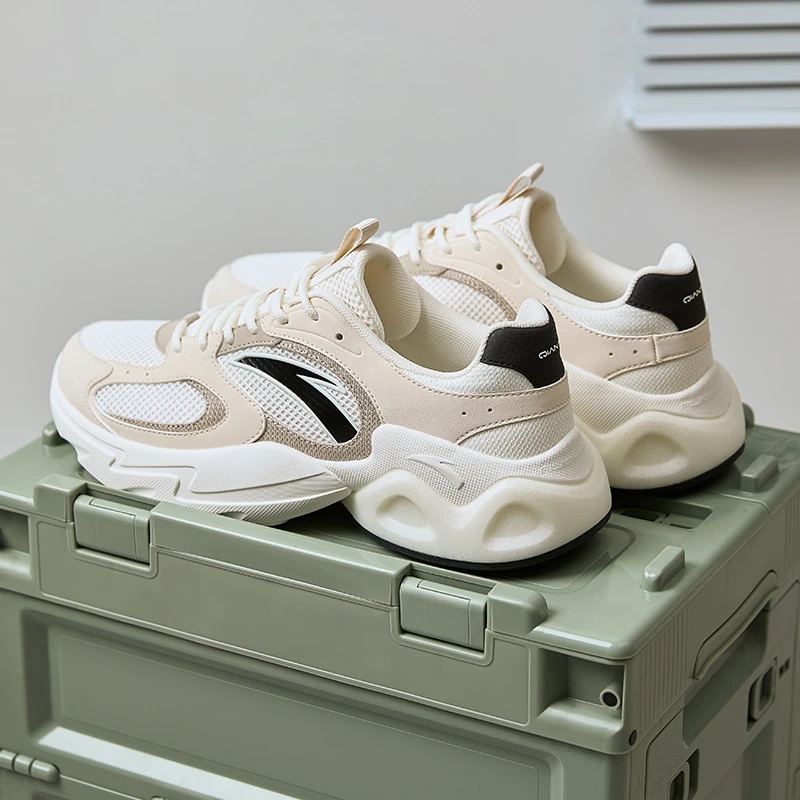 【千禧2】安踏男女休闲运动鞋23夏新款厚底增高老爹鞋/112328892