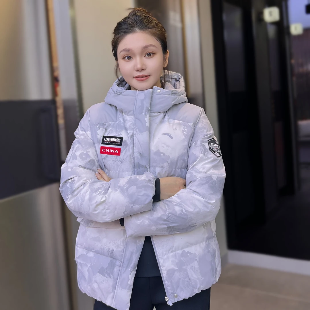 安踏【中国队】连帽加厚保暖冬季时尚运动防风男女羽绒服7926N/7904