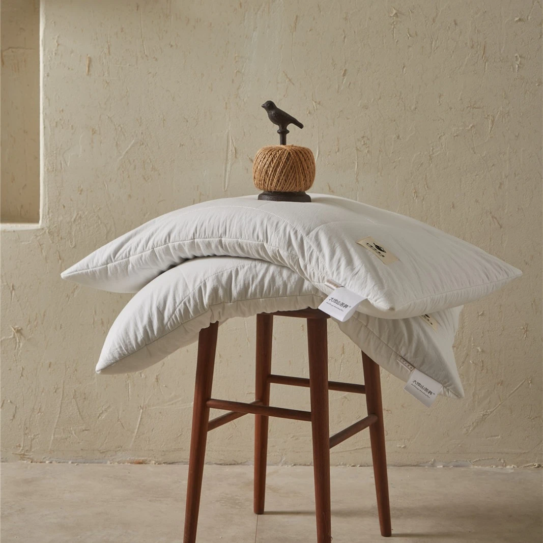 大凉山苦荞枕 吸湿透气棉低枕 有效支撑颈部