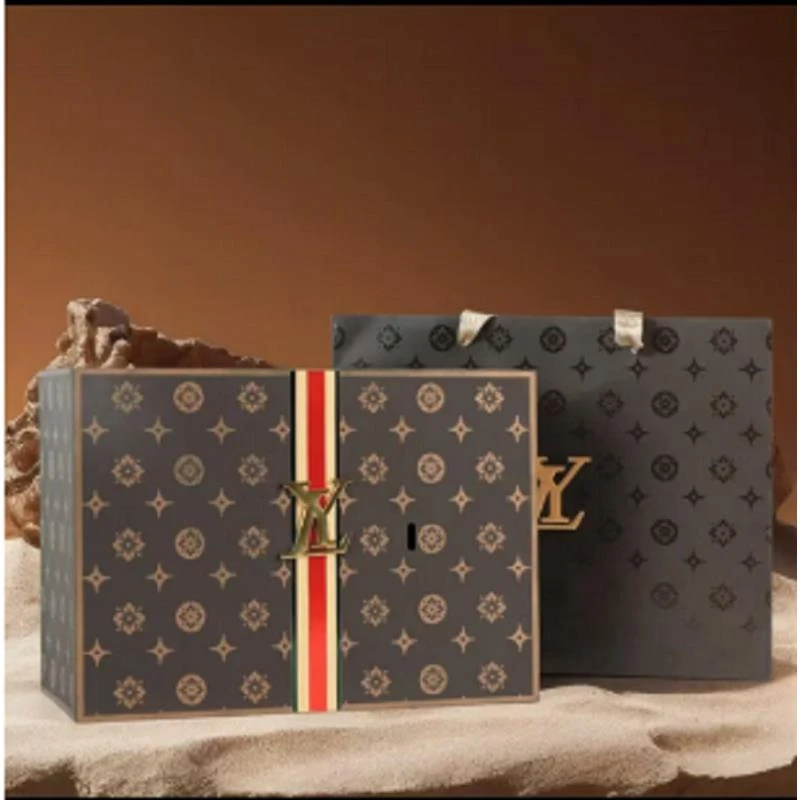 轻奢四大名茶礼盒装小种大红袍生熟普洱茶过节送礼年货高端送长辈