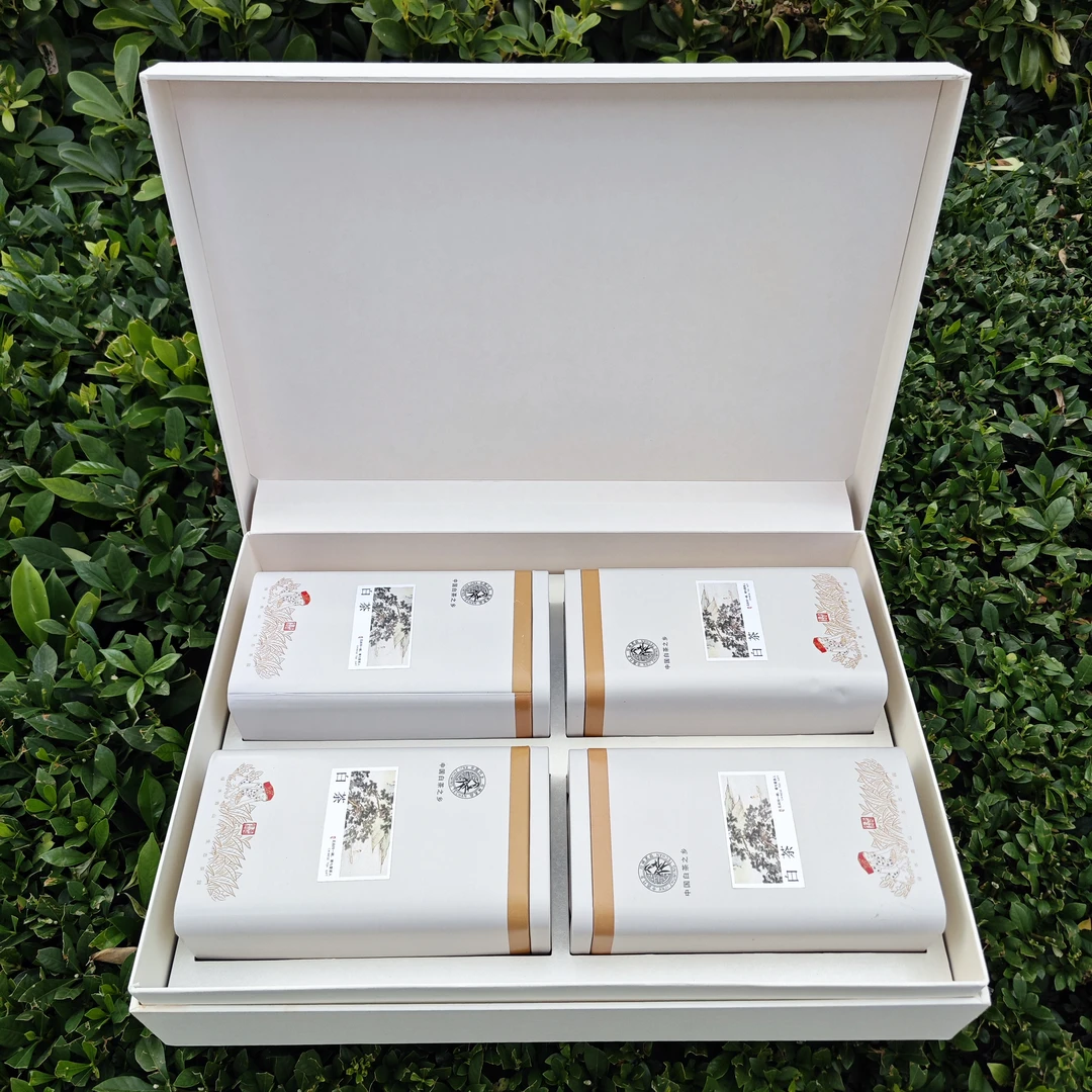 青山绿水老白茶茶叶高档礼盒装过节送礼长辈过节送朋友节日年货