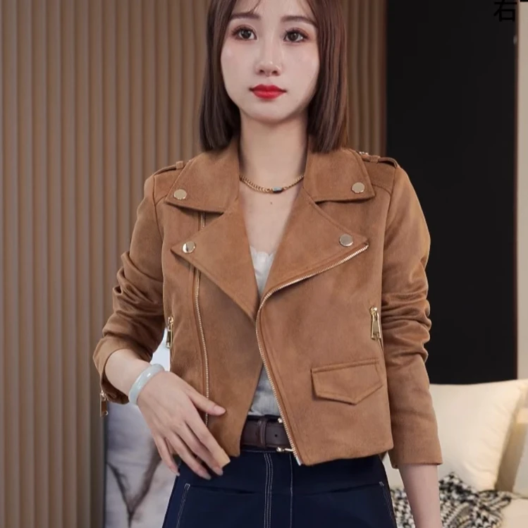 【思思小个子女装】24S179-秋款时尚复古港风气质短外套