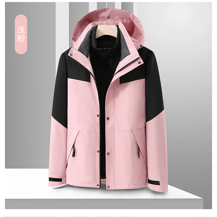 高端定制三合一羽绒服冲锋衣23999