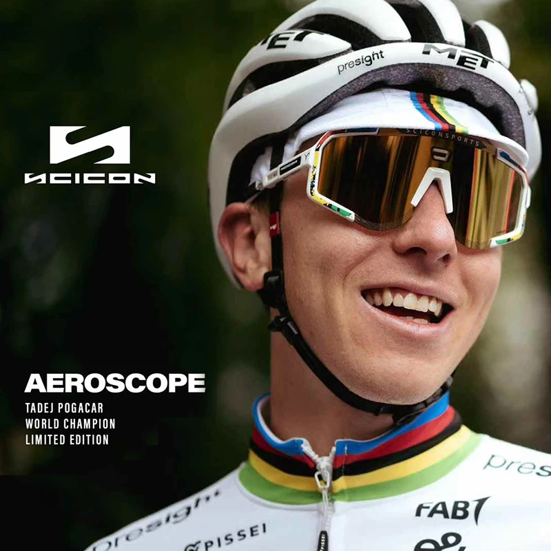 SCICON AEROSCOPE波加查世锦赛环意环法公路自行车户外骑行眼镜