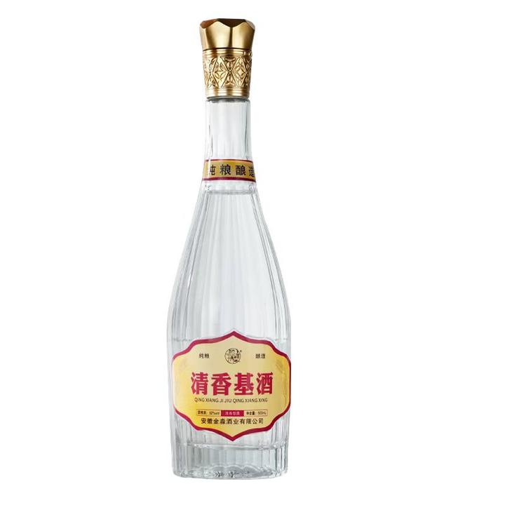 颖淮情500 ML 清香基酒 红高粱 52度 固态酿造 52度500