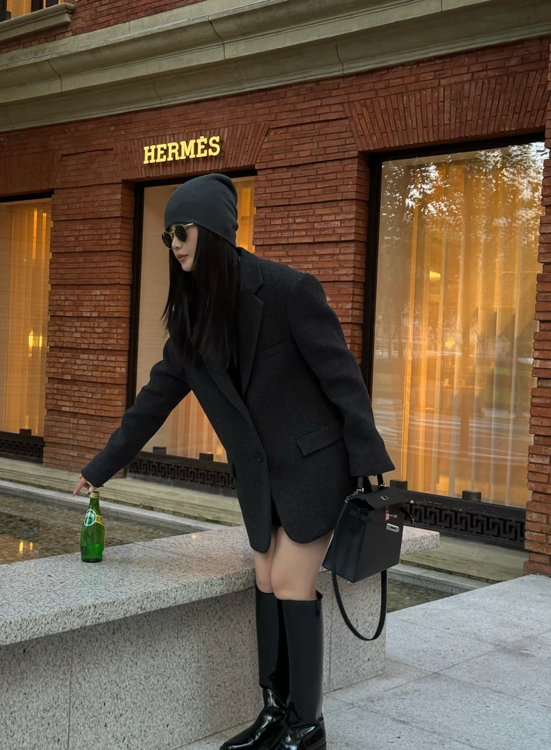 BEAUTY VENA高级感西装外套4WYS007