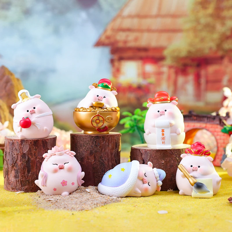 萌萌小猪神摆件盲盒