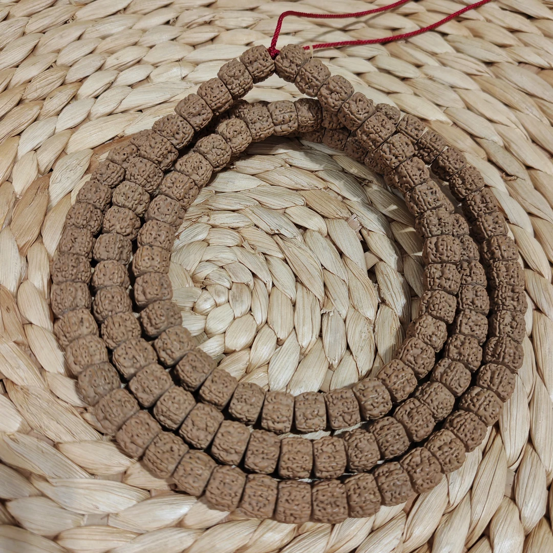 108小金刚菩提子脖挂项链手持手串 麦穗盘龙直切12mm