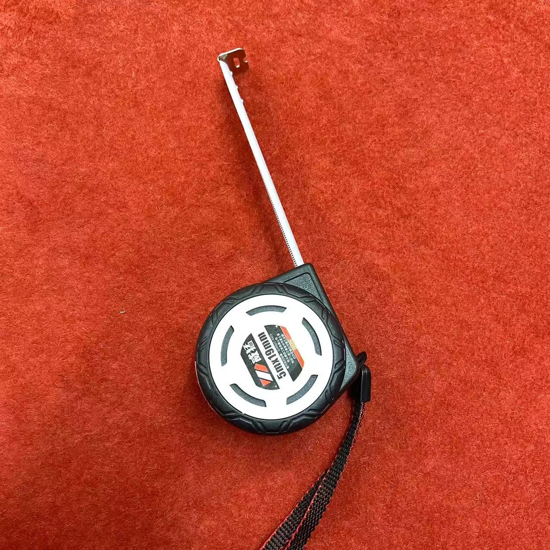 武 卷尺5米钢尺子家用加厚加硬米尺盒尺圈尺钢尺拉尺