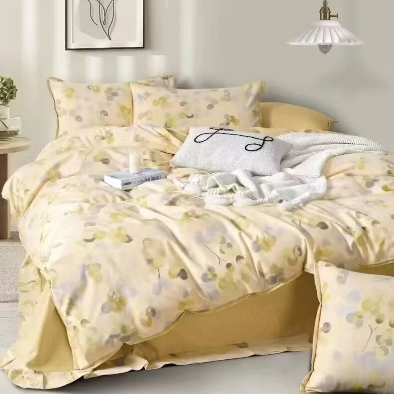 文文家纺-纯棉超柔磨绒轻磨毛工艺-银杏