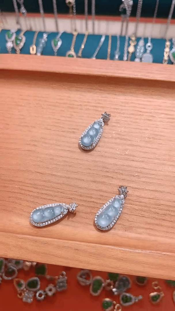 【闪购商品】翡翠颈饰银S925镶嵌多样性发其一翡翠