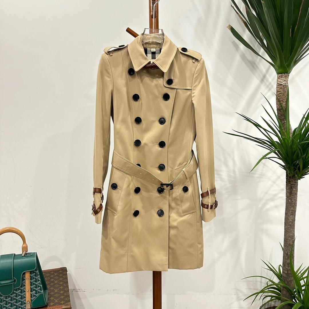 99新 安洁利严选/Burberry风衣/码UK4成色直播间为准/ GSS16304