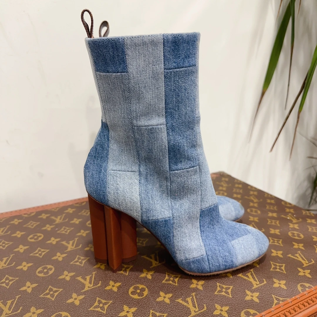 99新 安洁利严选/Lv靴子/尺码36/成色以直播间为准/GSS9799