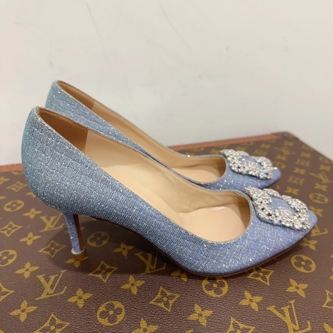 95新  安洁利严选/MB高跟鞋/尺码36.5/成色以直播间为准/GSS13692