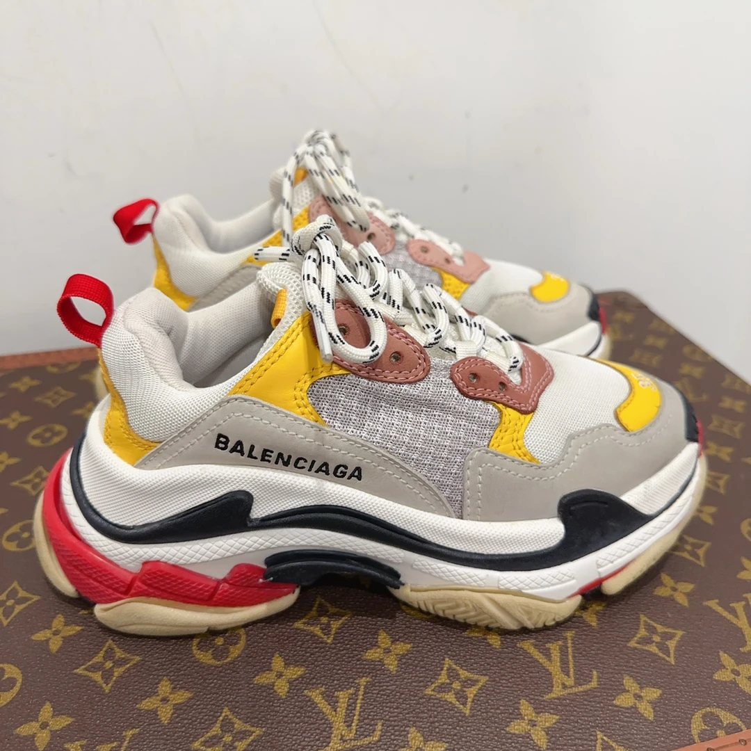 95新 Balenciaga/巴黎世家 安洁利 老爹鞋35码直播间为准GSS19687
