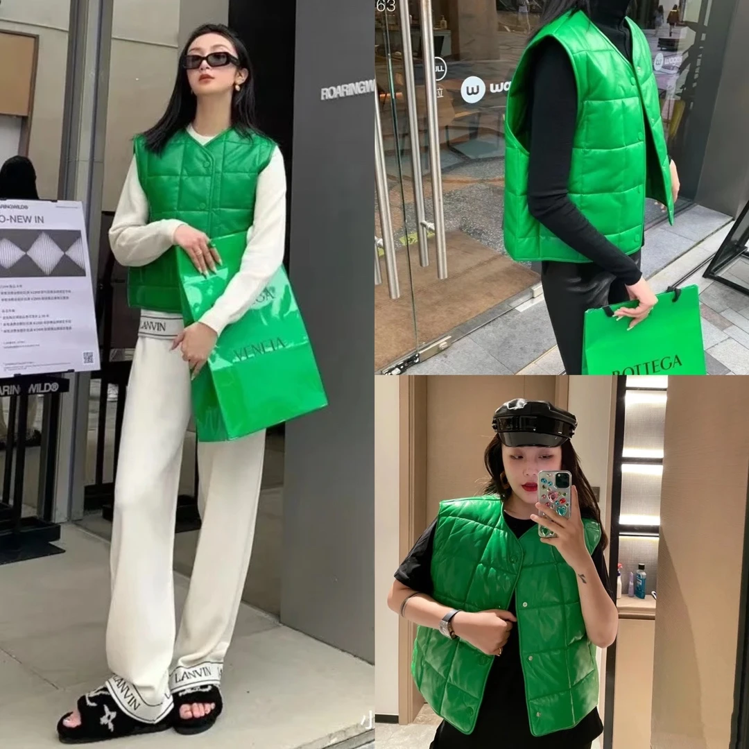 99新 BOTTEGA VENETA/葆蝶家 安洁利马甲/尺码XS直播间/GSS15284