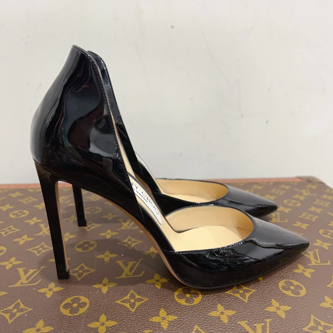 99新 JIMMY CHOO/吉米周 高跟鞋 尺码37.5成色看直播GSS21437