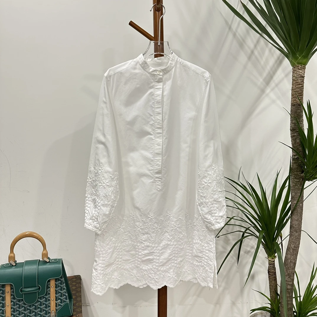 99新  安洁利Burberry衬衫裙/码uk6/成色以直播间为准/GSS12179