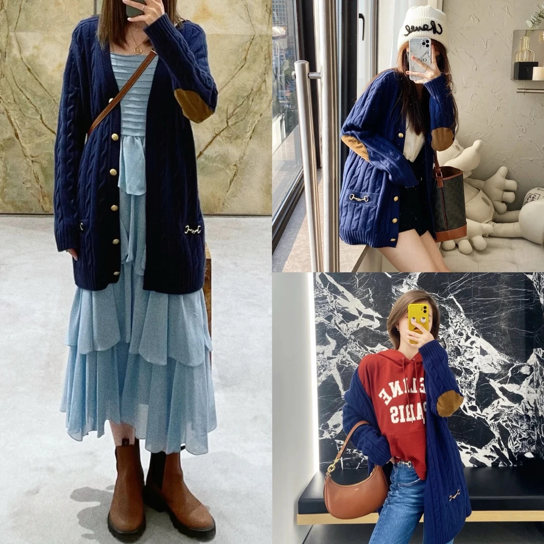未使用 Celine/思琳 开衫尺码S成色看直播GSS21679