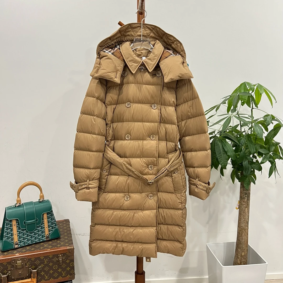 99新 BURBERRY/博柏利 安洁利严选羽绒服尺码L成色看直播 GSL2632