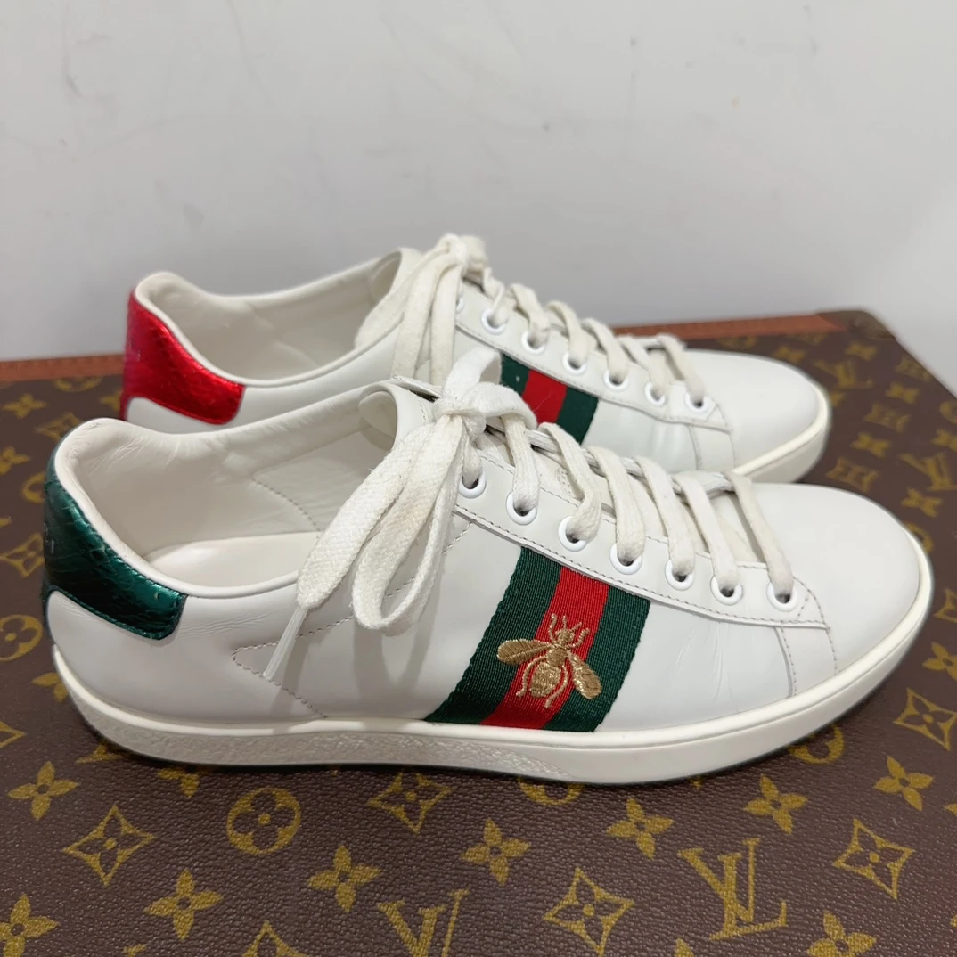 95新  安洁利严选/ Gucci小白鞋/码36.5成色以直播间为准/GSL1665