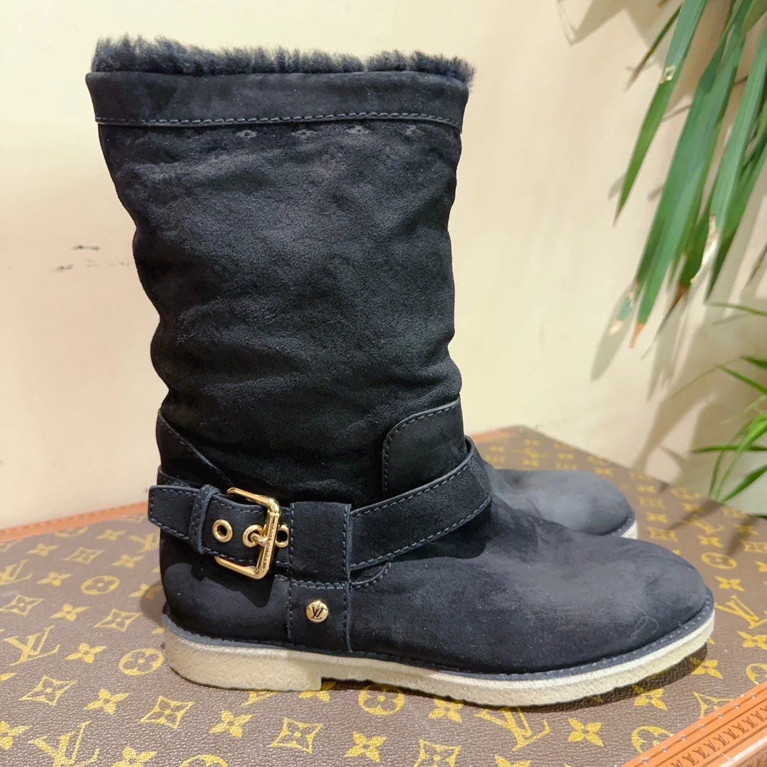 95新  安洁利严选Lv靴子/尺码36.5/成色以直播间为准/GSS3488