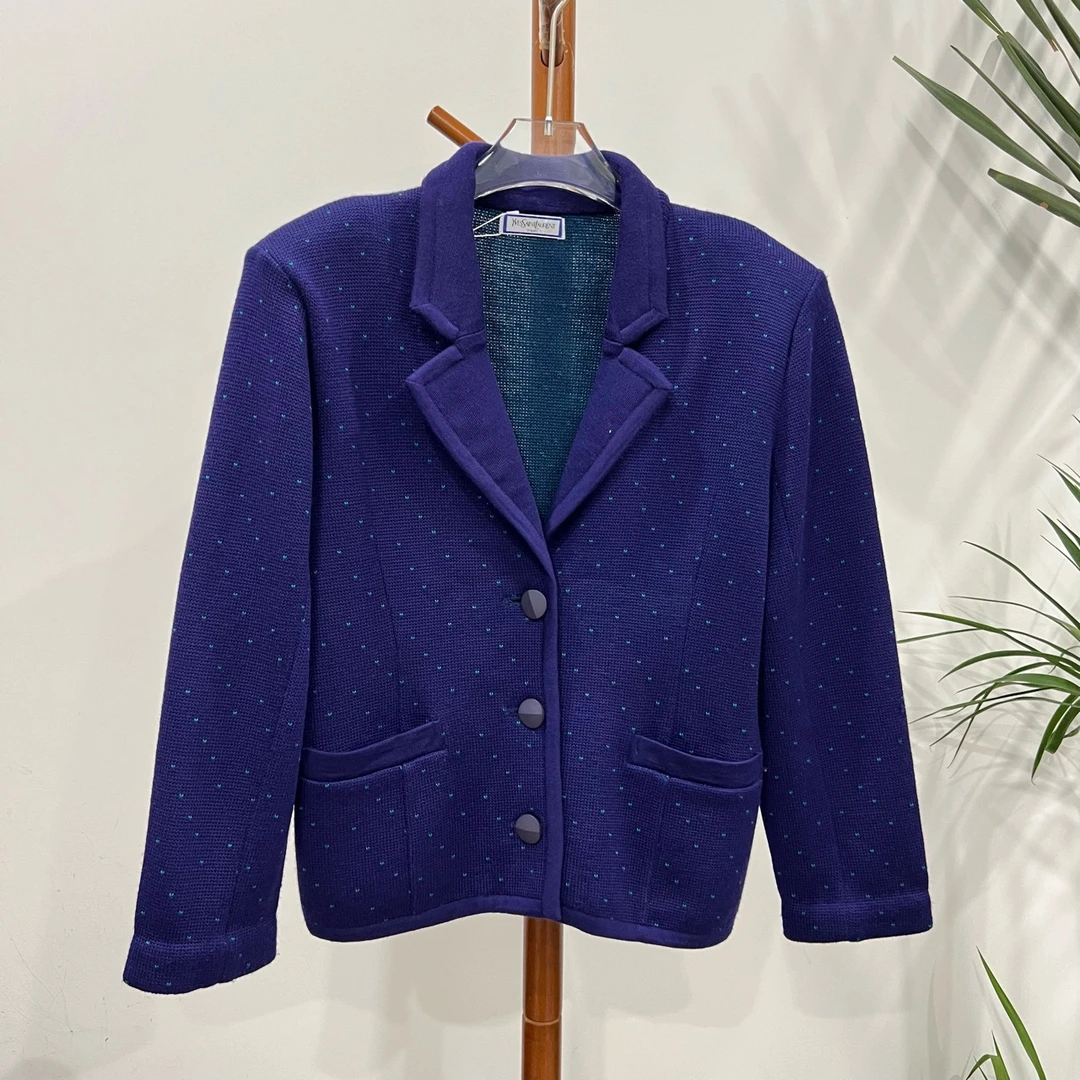 99新 YSL/圣罗兰 安洁利严选外套 尺码M成色看直播GSL2571