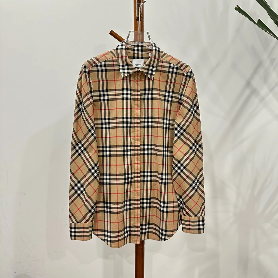 99新  安洁利严选/Burberry衬衫/码UK6成色直播间为准/GSS18430
