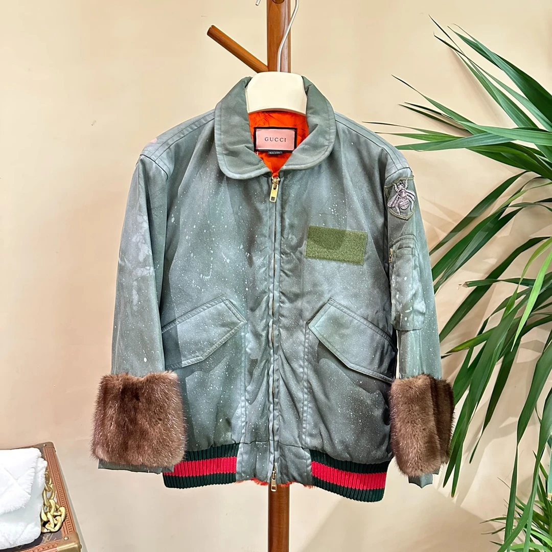 95新  安洁利严选Gucci外套/尺码38/成色以直播间为准/GSS1397