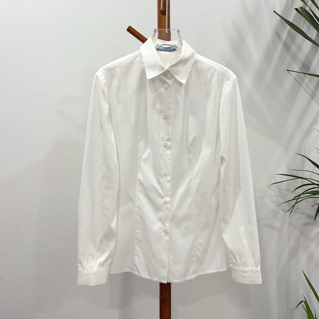 99新 Prada/普拉达 安洁利严选衬衫 尺码36成色看直播 GSS21287