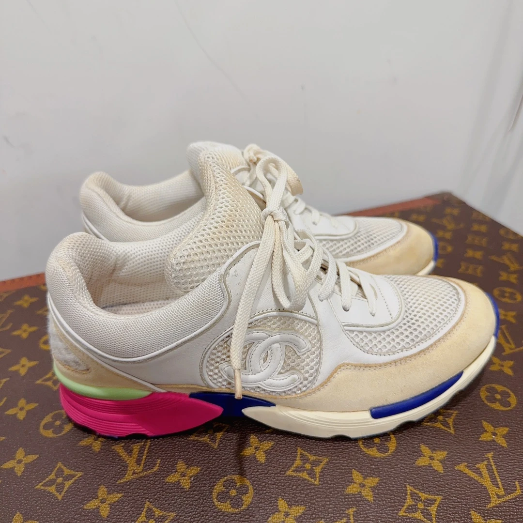95新  安洁利严选Chanel运动鞋/码37/成色以直播间为准/GSS5860