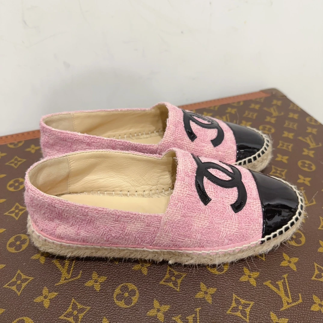 95新  安洁利严选/Chanel渔夫鞋/码36/成色以直播间为准/GSS14855