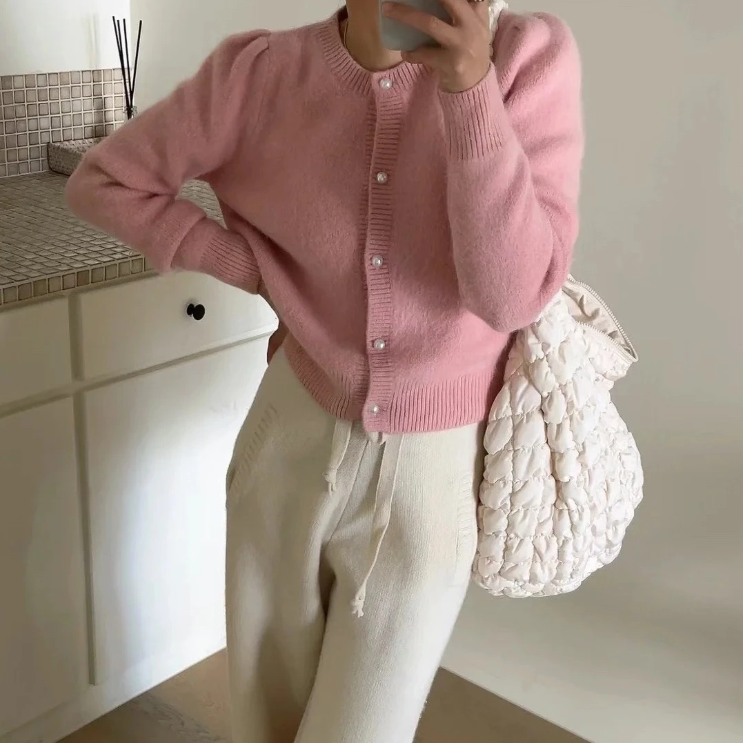 99新  安洁利严选/MiuMiu开衫/尺码38/成色以直播间为准/GSS14536