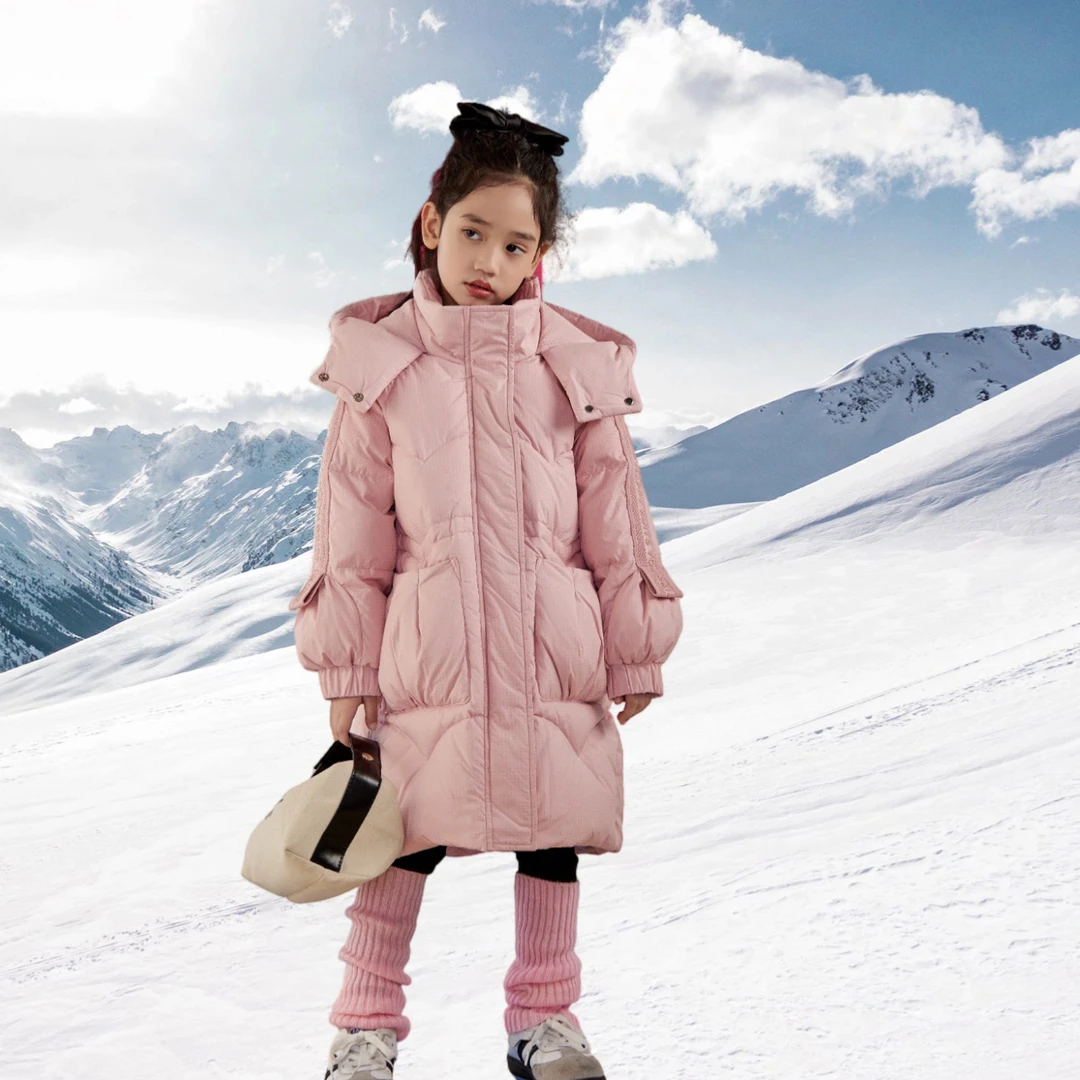 2024新款中长款新国标90时尚极寒保暖羽绒服