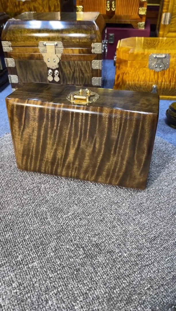 【闪购商品】乌木类成套家具阴沉木收纳盒（大师工艺）9