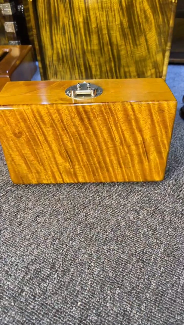 【闪购商品】乌木类成套家具金丝楠木收纳盒  25