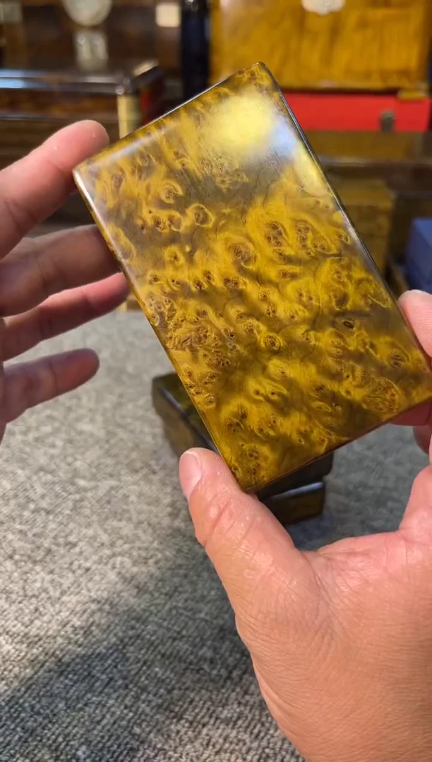【闪购商品】阴沉木木艺阴沉木烟盒细（瘤疤）