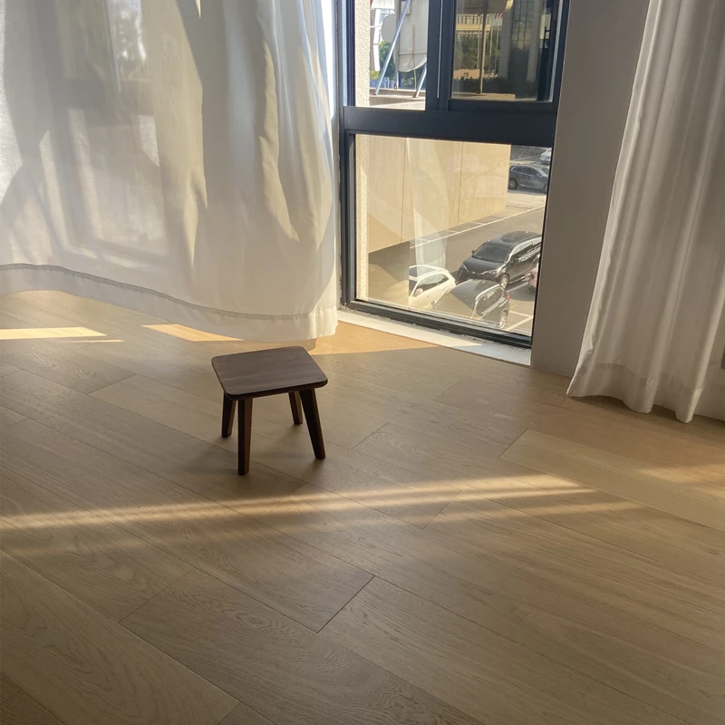 进口全桦基材橡木4.0黑胡桃多层地板实木家用 环保ENF级 厂家直销