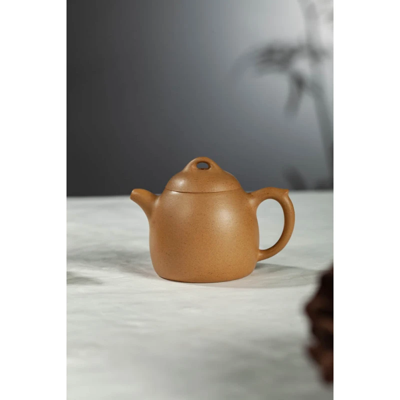 《秦权》160cc手工紫砂壶-CB