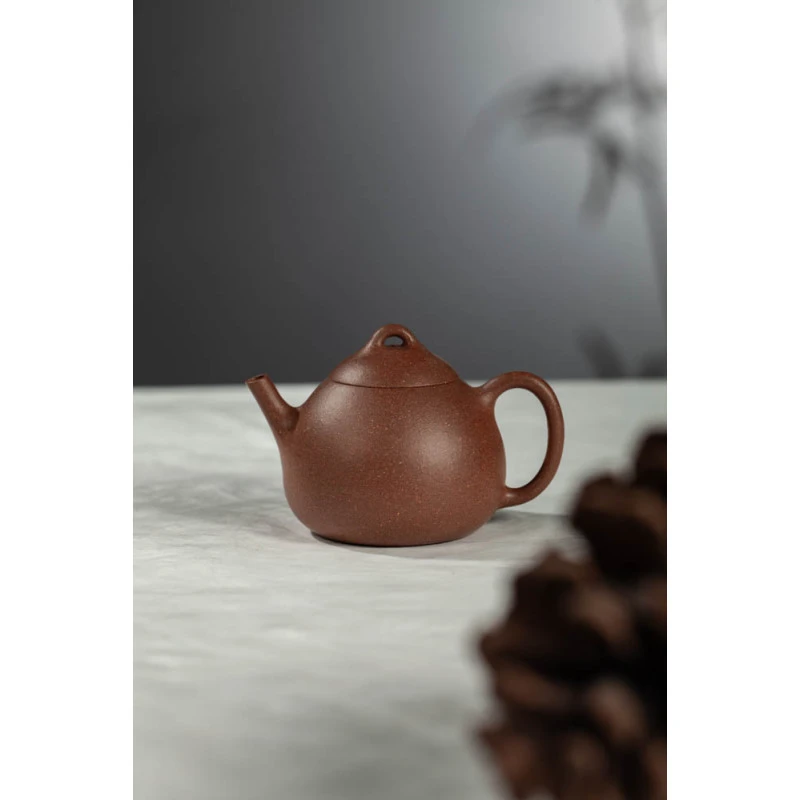 《秦权》130cc手工紫砂壶-PBH